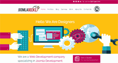 Desktop Screenshot of joomlageeks.com